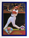2003 Topps Chrome #403 Garret Anderson