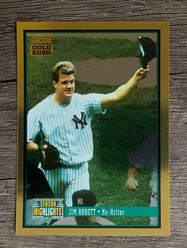1994 Score Gold Rush #626 Jim Abbott HL