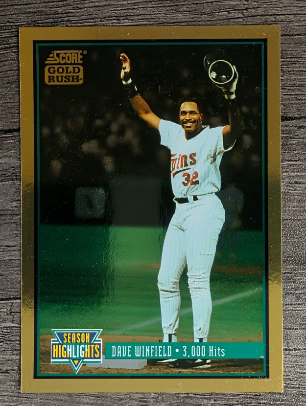 1994 Score Gold Rush #629 Dave Winfield HL