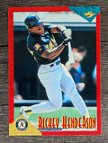 1994 Score Rookie/Traded #RT13 Rickey Henderson