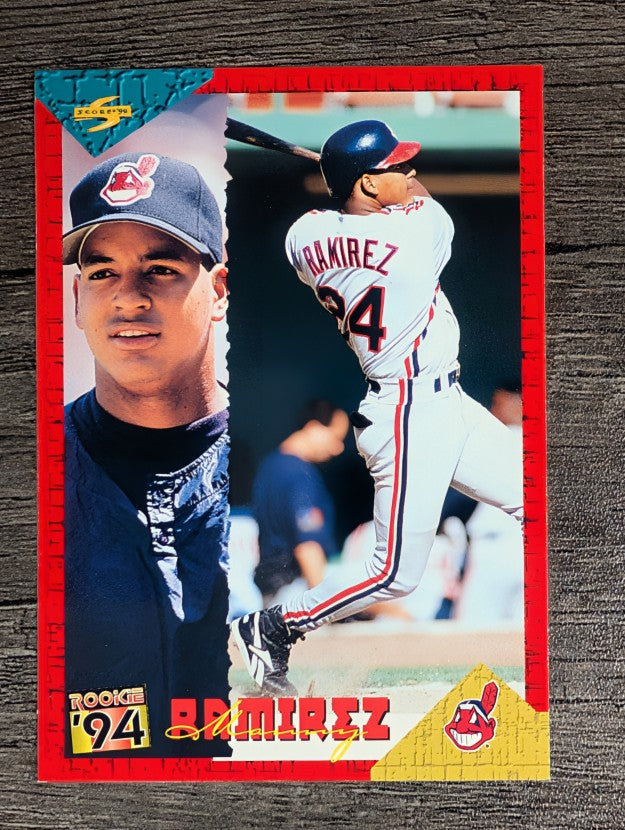 1994 Score Rookie/Traded #RT72 Manny Ramirez