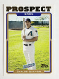 2005 Topps Update #102 Carlos Quentin PROS