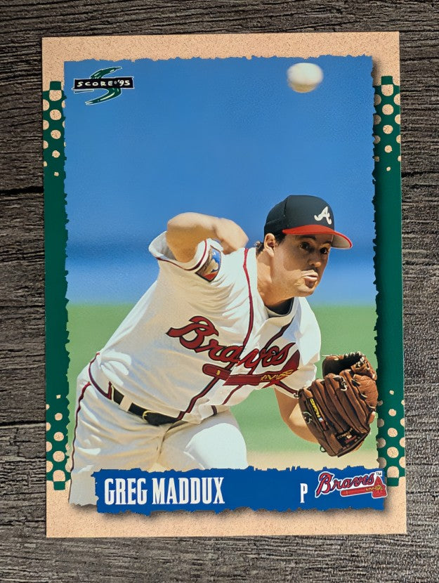 1995 Score #32 Greg Maddux
