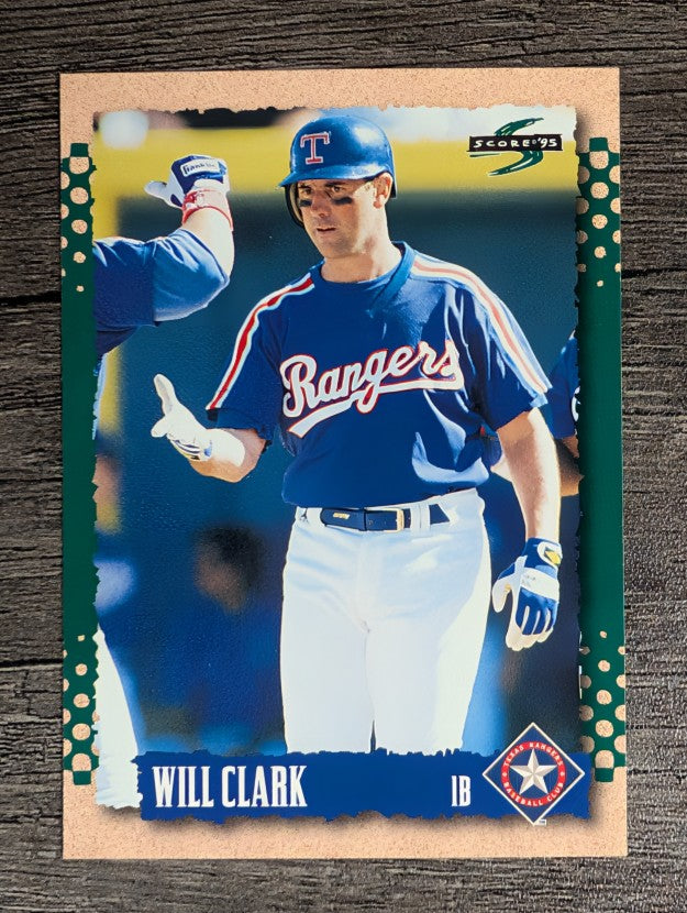 1995 Score #37 Will Clark