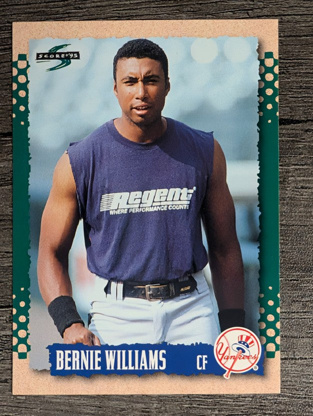1995 Score #124 Bernie Williams