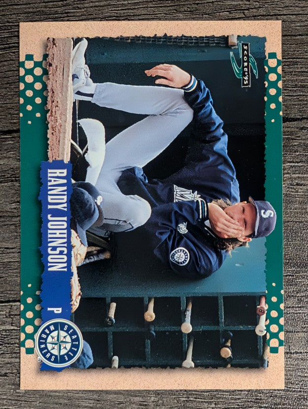 1995 Score #222 Randy Johnson