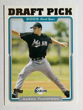2005 Topps Update #315 Aaron Thompson DP RC