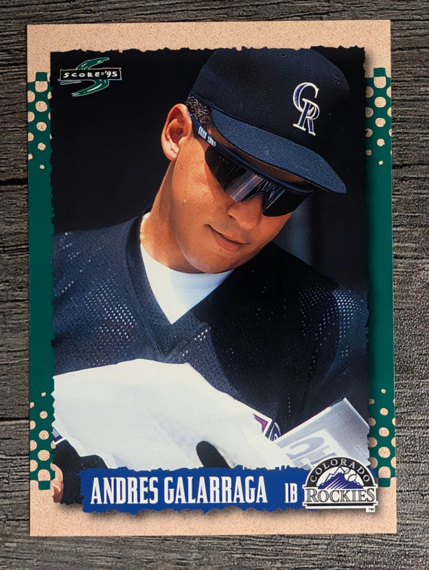 1995 Score #338 Andres Galarraga