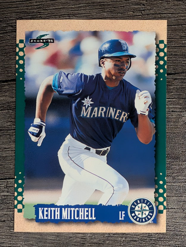 1995 Score #410 Keith Mitchell