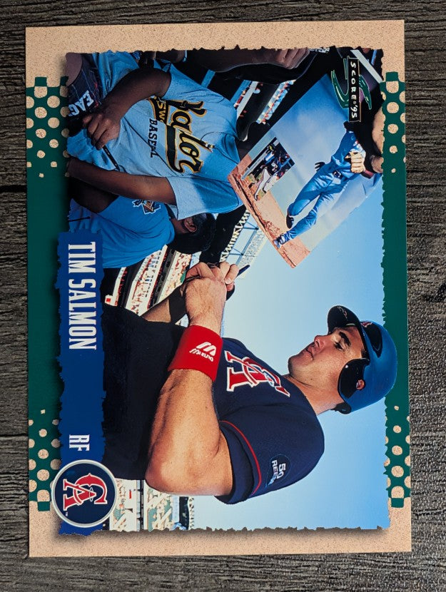 1995 Score #420 Tim Salmon