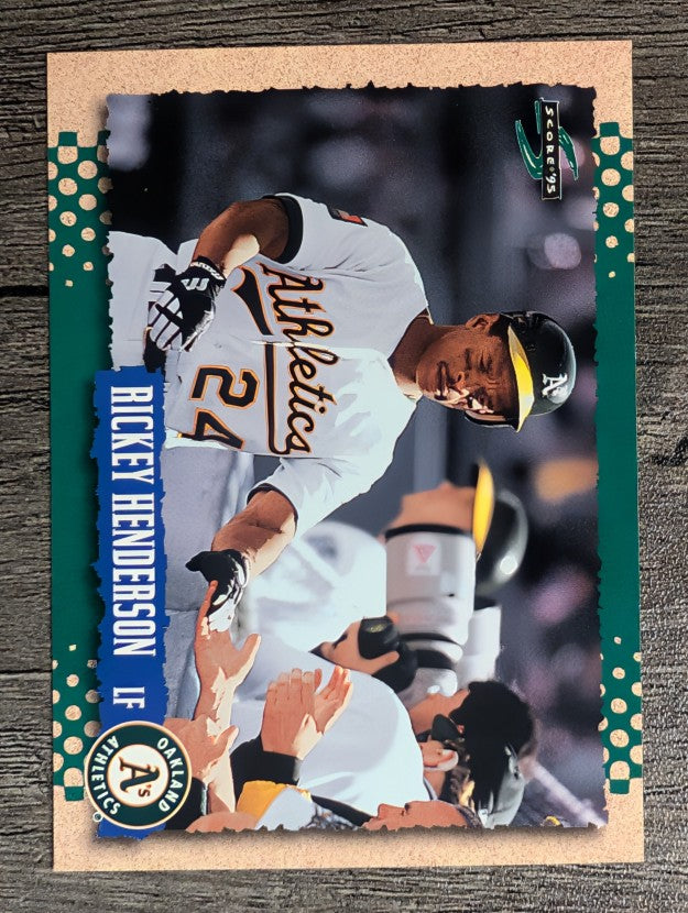 1995 Score #441 Rickey Henderson