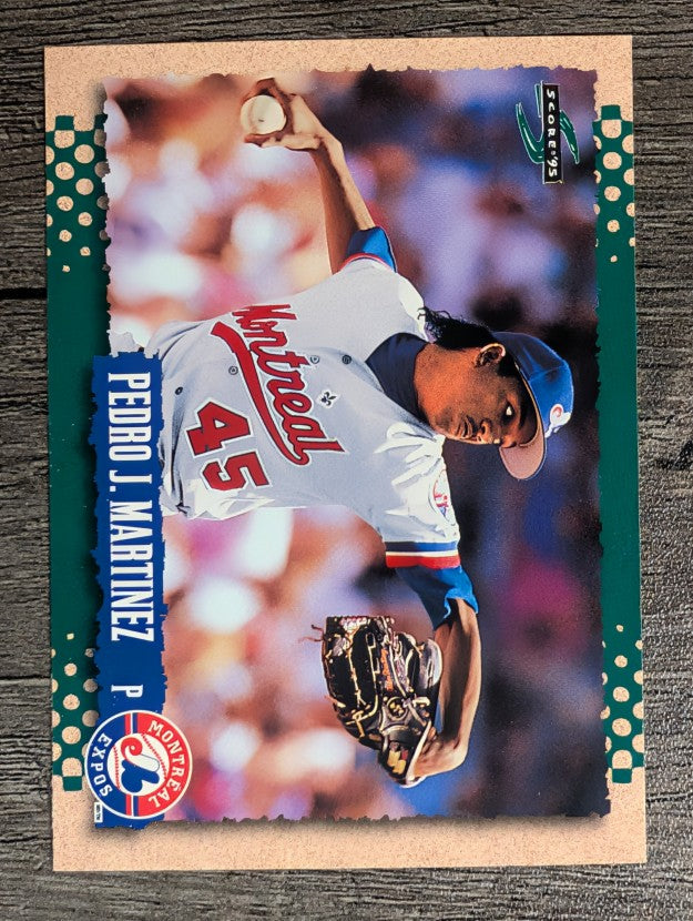 1995 Score #444 Pedro Martinez