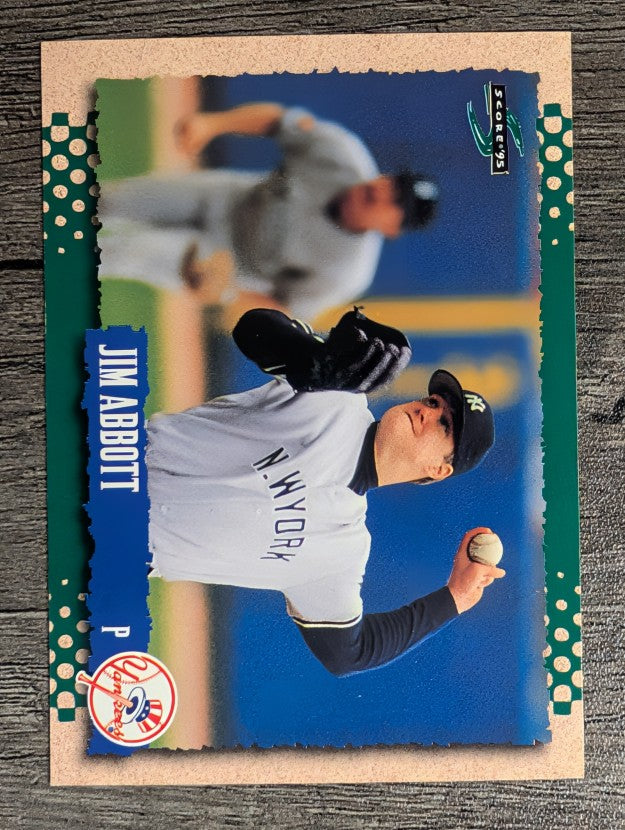 1995 Score #452 Jim Abbott