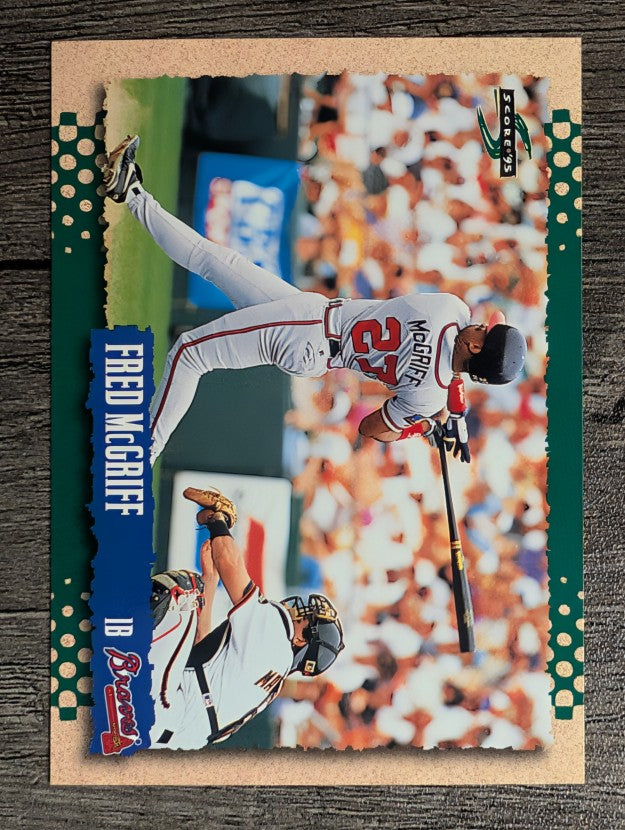 1995 Score #459 Fred McGriff