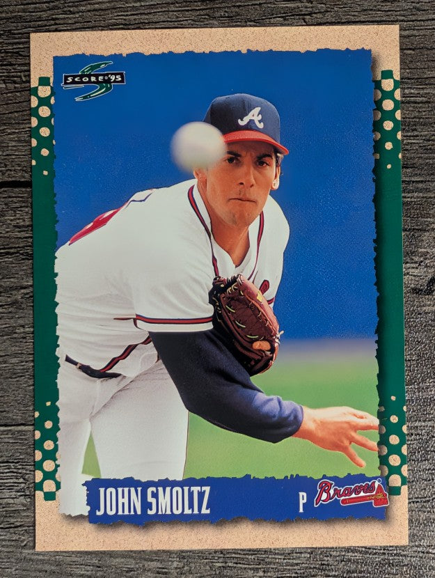 1995 Score #468 John Smoltz
