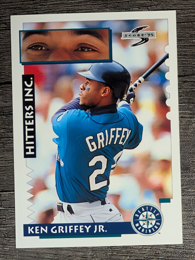 1995 Score #551 Ken Griffey Jr. HIT