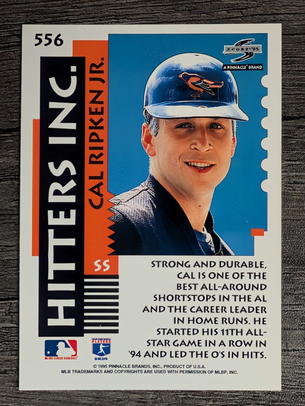 1995 Score #556 Cal Ripken HIT