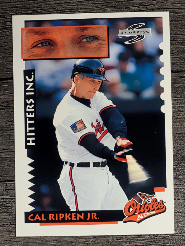 1995 Score #556 Cal Ripken HIT