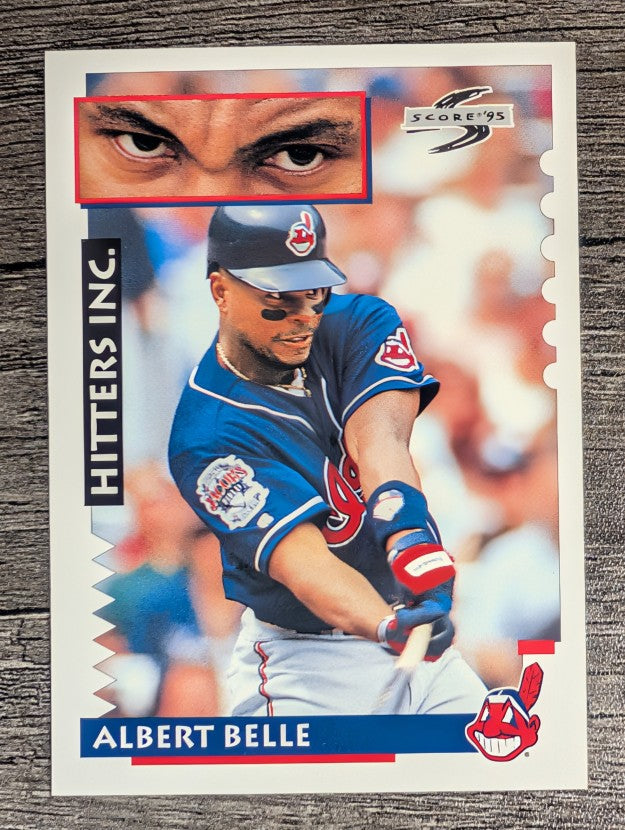 1995 Score #557 Albert Belle HIT