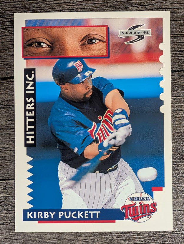 1995 Score #559 Kirby Puckett HIT