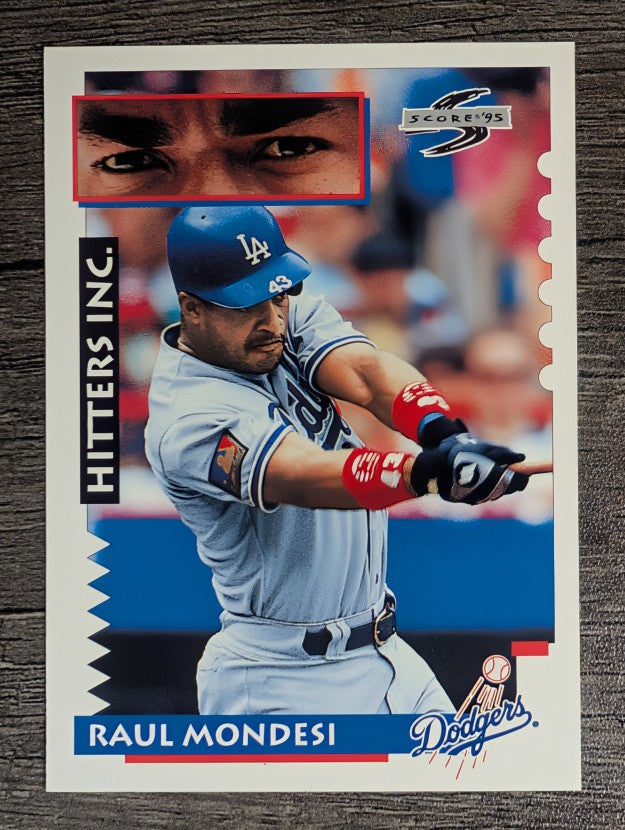 1995 Score #567 Raul Mondesi HIT