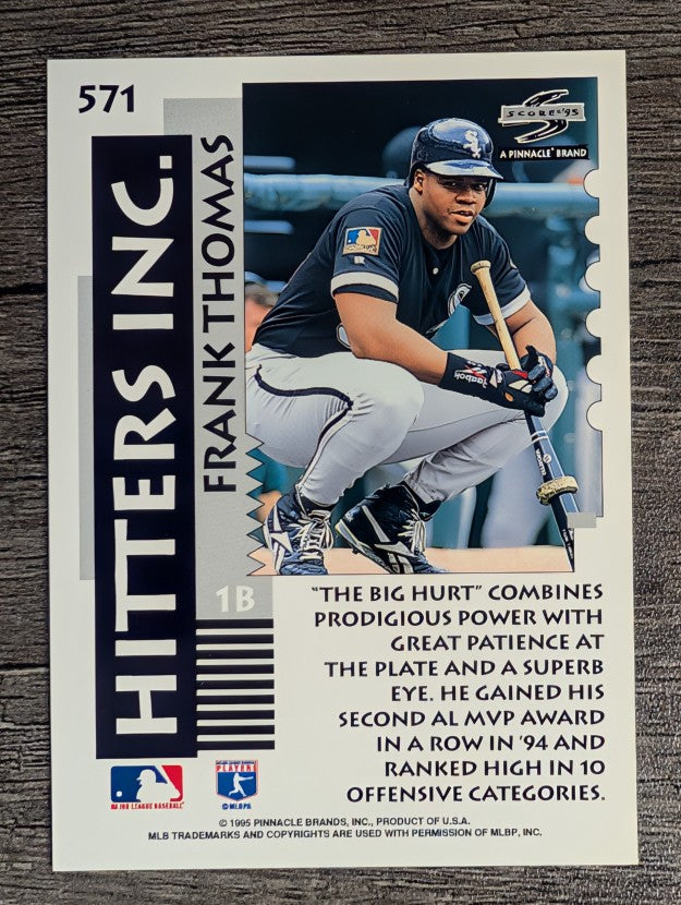 1995 Score #571 Frank Thomas HIT