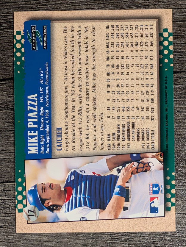 1995 Score #17 Mike Piazza