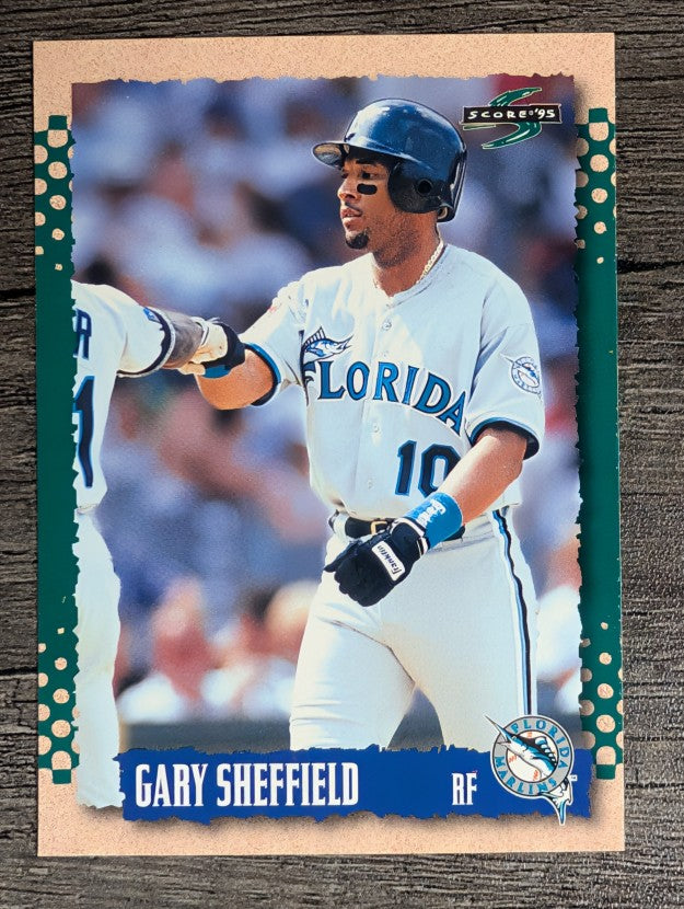 1995 Score #340 Gary Sheffield