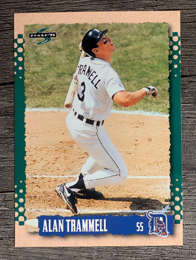 1995 Score #383 Alan Trammell