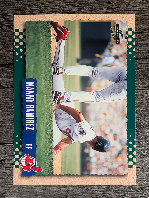 1995 Score #445 Manny Ramirez