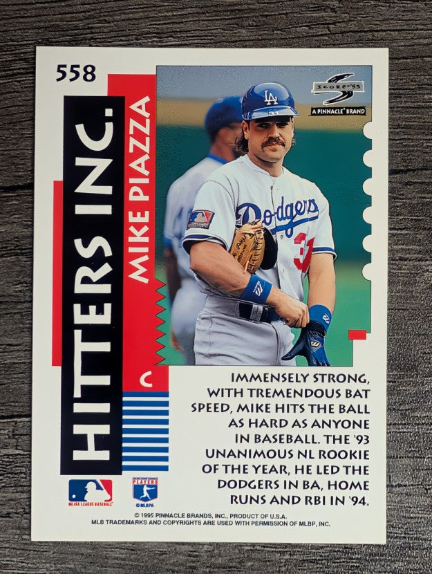 1995 Score #558 Mike Piazza HIT