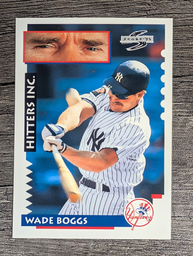 1995 Score #560 Wade Boggs HIT