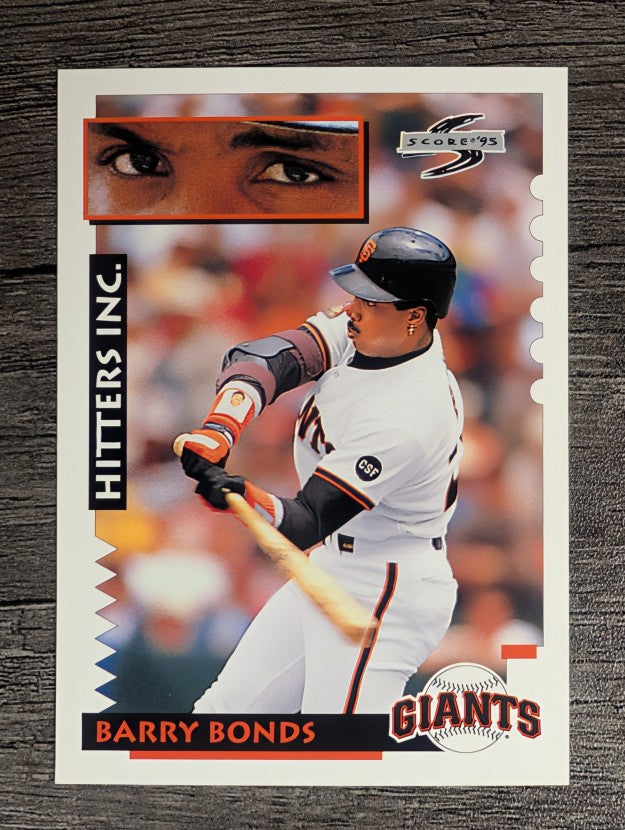 1995 Score #562 Barry Bonds HIT
