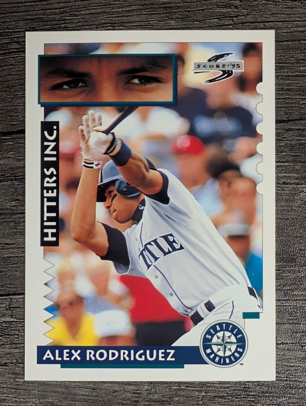 1995 Score #569 Alex Rodriguez HIT