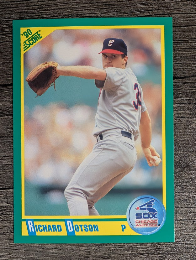 1990 Score #19 Richard Dotson