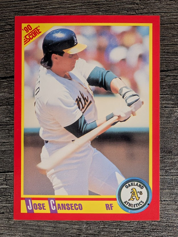 1990 Score #375 Jose Canseco