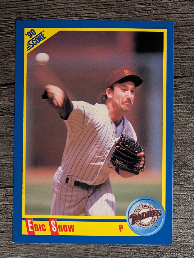 1990 Score #493 Eric Show