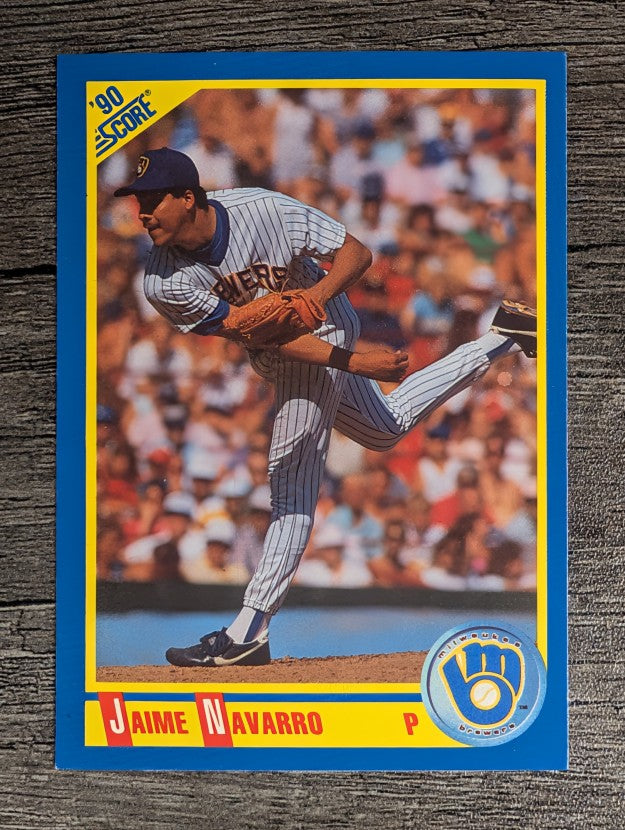 1990 Score #569 Jaime Navarro