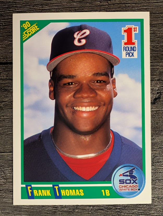 1990 Score #663 Frank Thomas RC