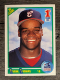 1990 Score #663 Frank Thomas RC