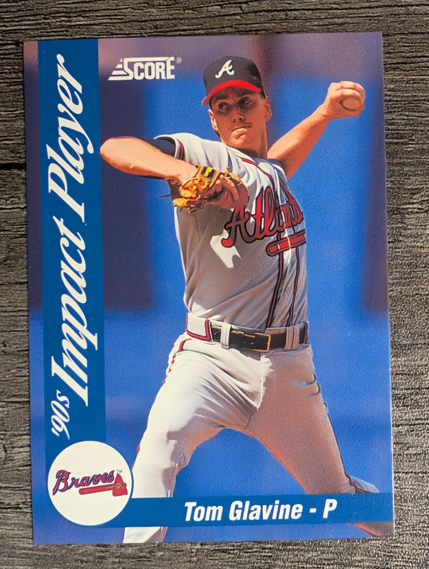 1992 Score Impact Players #49 Tom Glavine