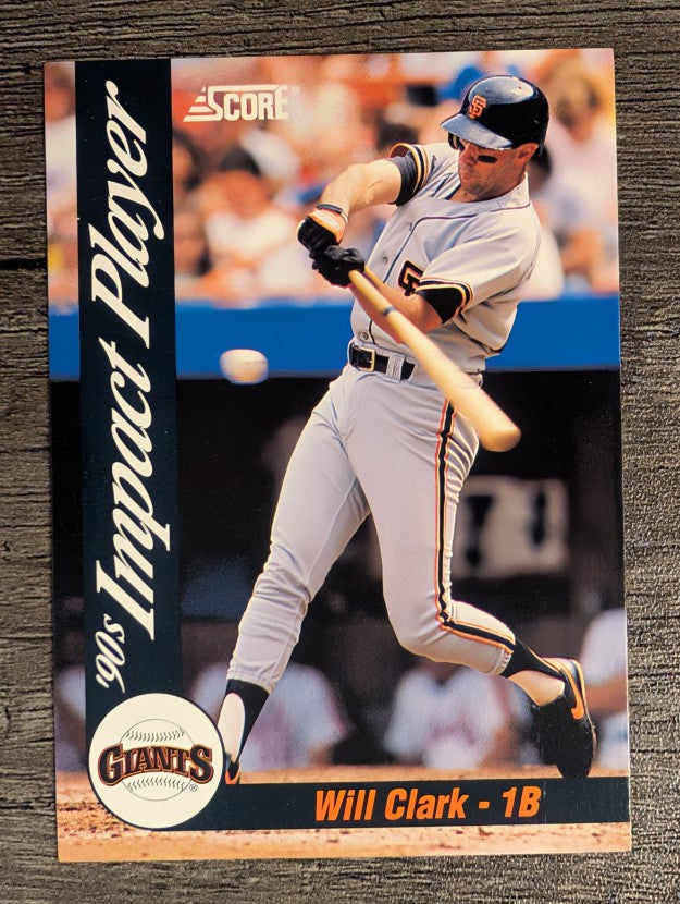 1992 Score Impact Players #51 Will Clark