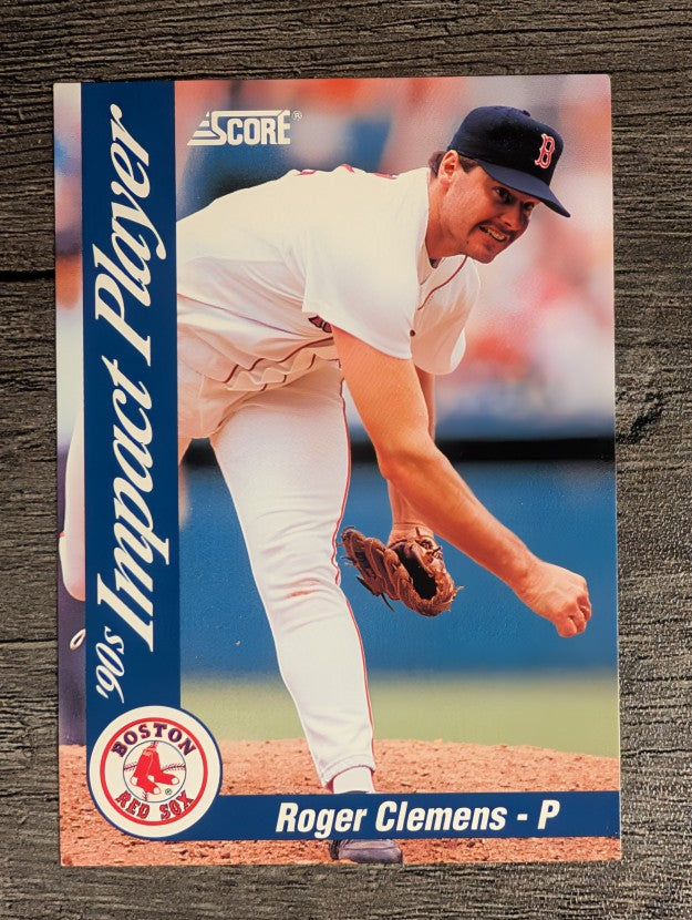 1992 Score Impact Players #57 Roger Clemens