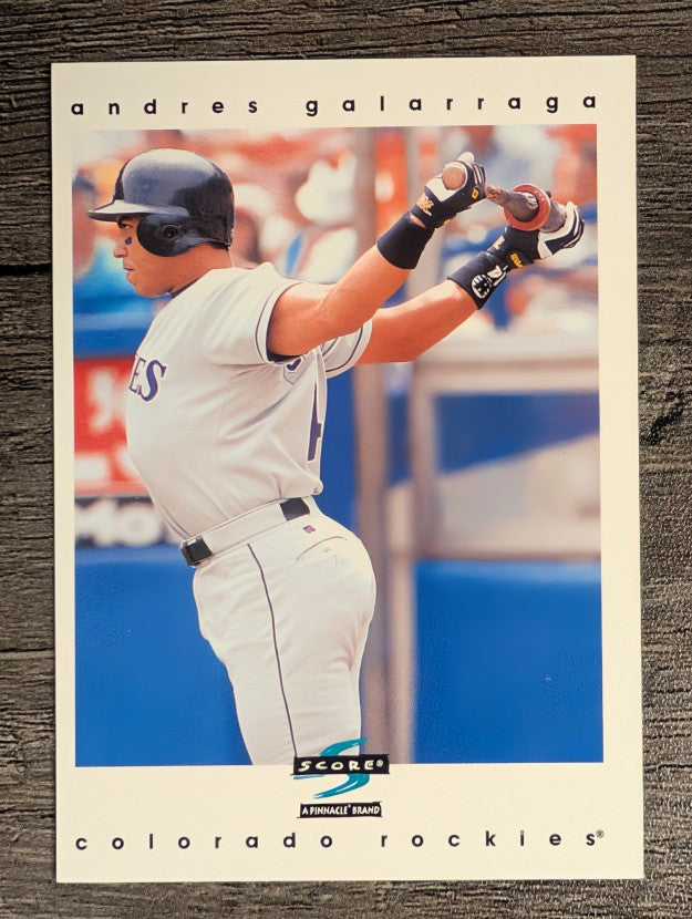 1997 Score #155 Andres Galarraga