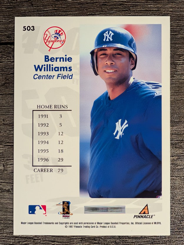 1997 Score #503 Bernie Williams GY