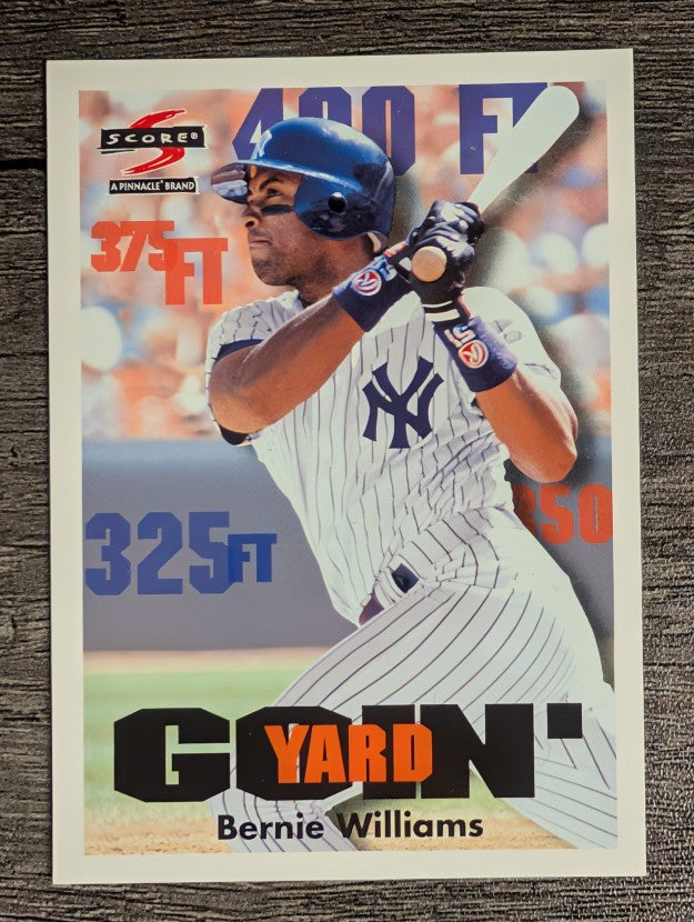 1997 Score #503 Bernie Williams GY