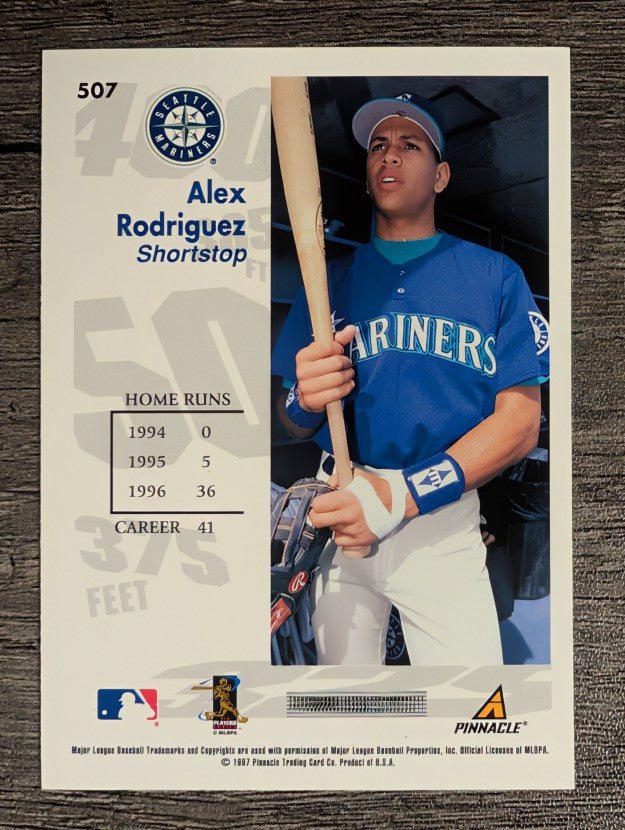 1997 Score #507 Alex Rodriguez GY