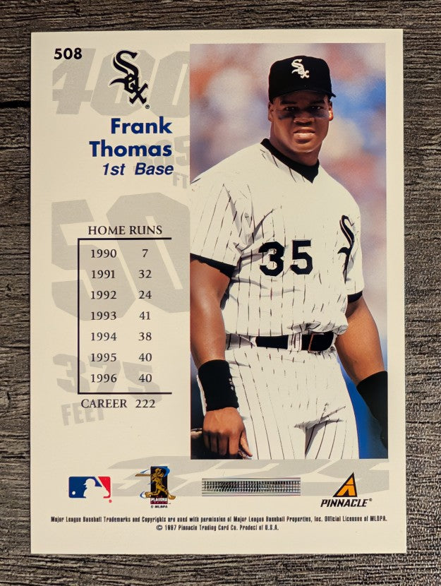 1997 Score #508 Frank Thomas GY