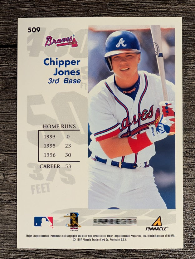 1997 Score #509 Chipper Jones GY