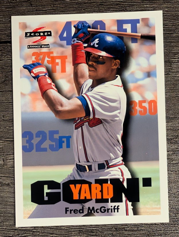 1997 Score #512 Fred McGriff GY